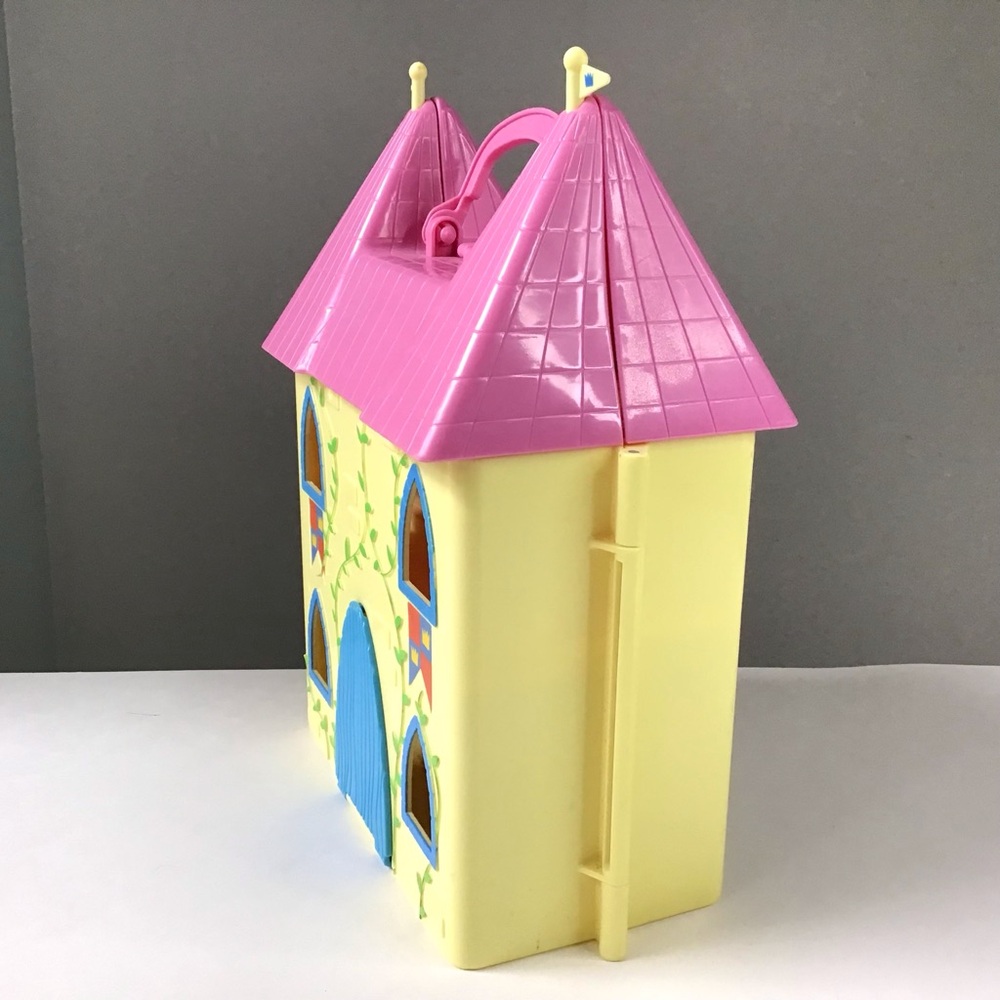 Peppa Pig Princess Castle Folding Dollhouse Playset Figures Tables Vintage 2003 - Picture 5 of 14
